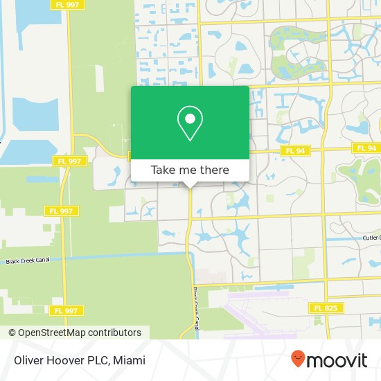 Mapa de Oliver Hoover PLC