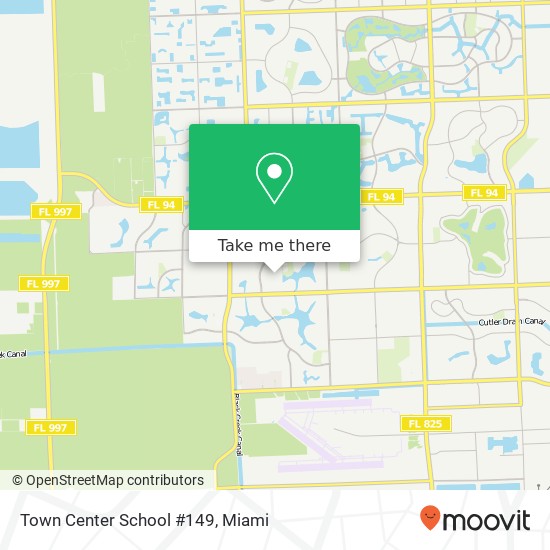 Town Center School #149 map
