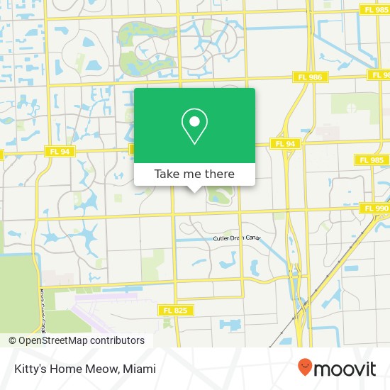Kitty's Home Meow map