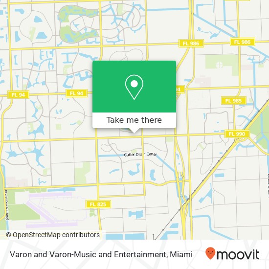 Mapa de Varon and Varon-Music and Entertainment