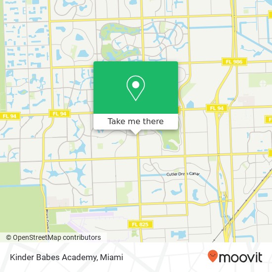 Kinder Babes Academy map