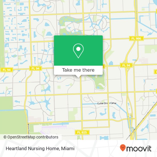 Heartland Nursing Home map