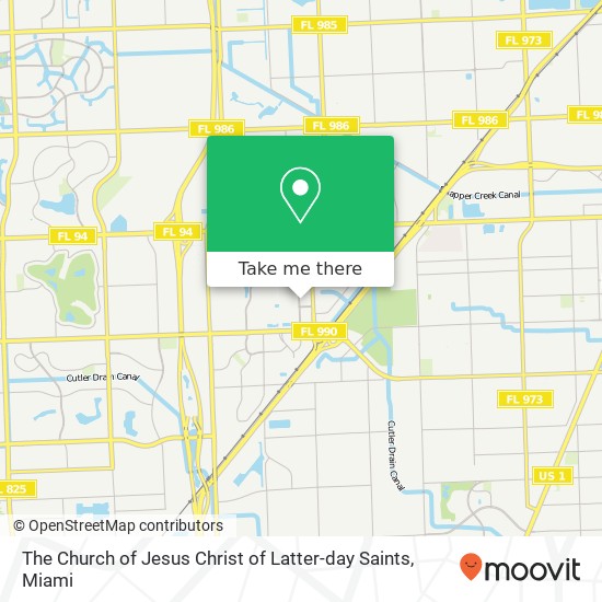 The Church of Jesus Christ of Latter-day Saints map