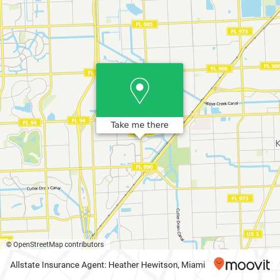 Allstate Insurance Agent: Heather Hewitson map