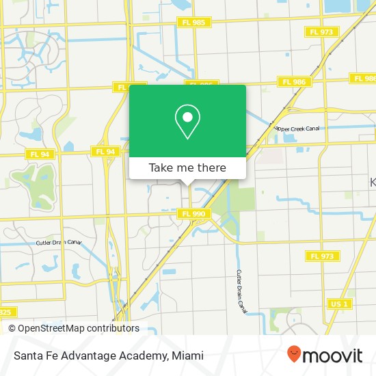 Santa Fe Advantage Academy map