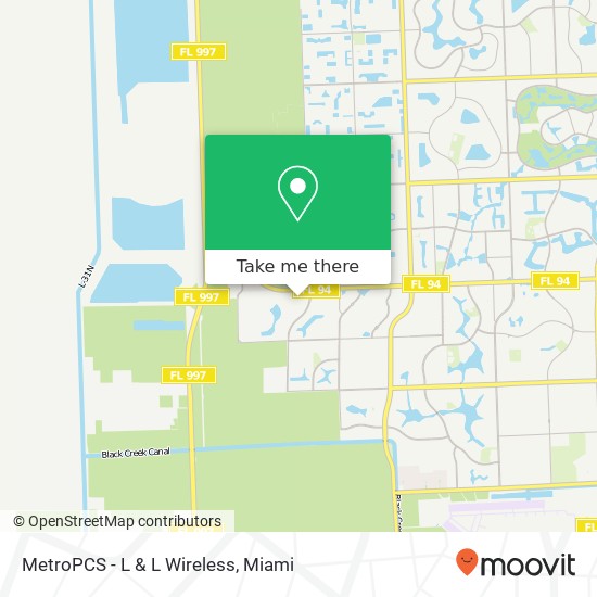 MetroPCS - L & L Wireless map