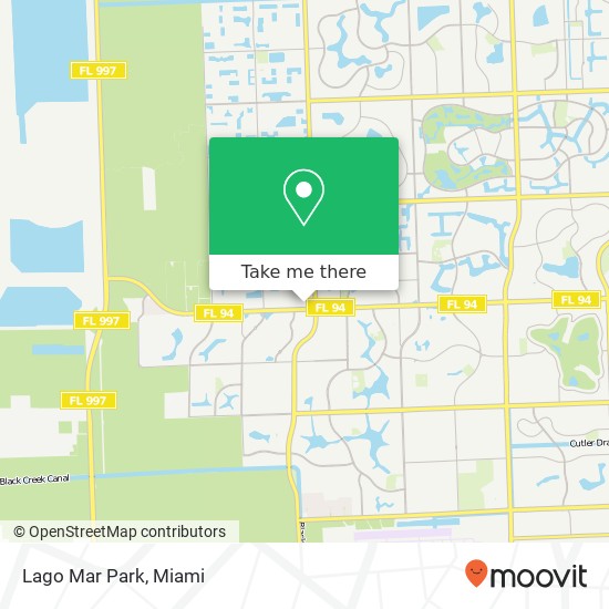 Lago Mar Park map