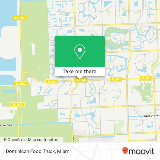 Dominican Food Truck map