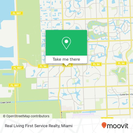 Real Living First Service Realty map