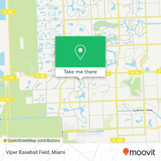 Viper Baseball Field map