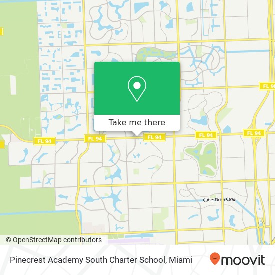 Pinecrest Academy South Charter School map