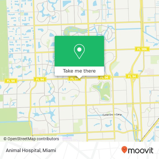 Animal Hospital map