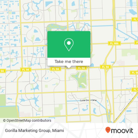 Mapa de Gorilla Marketing Group