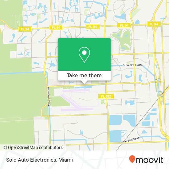 Solo Auto Electronics map