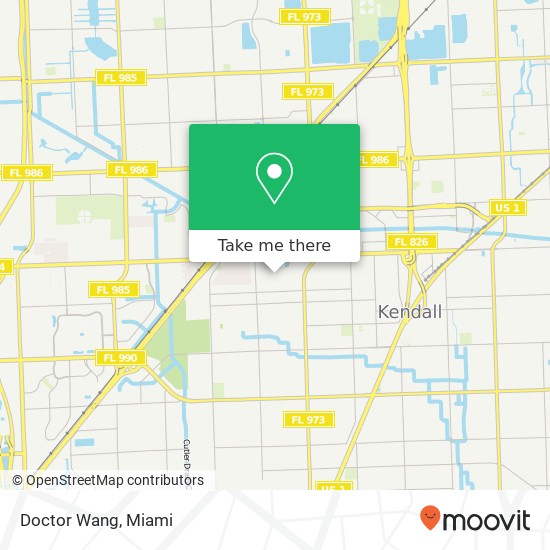 Doctor Wang map