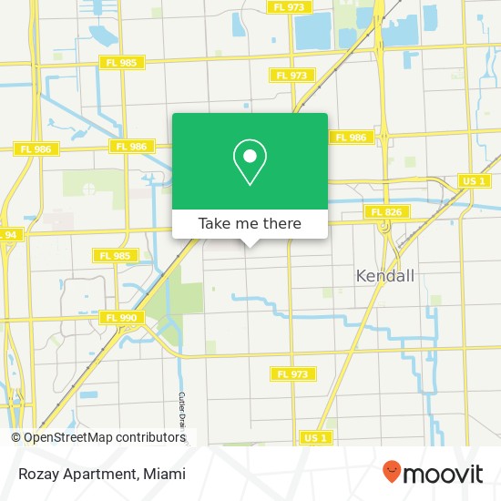 Rozay Apartment map