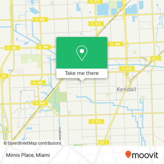Mimis Place map