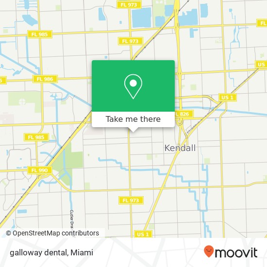 galloway dental map