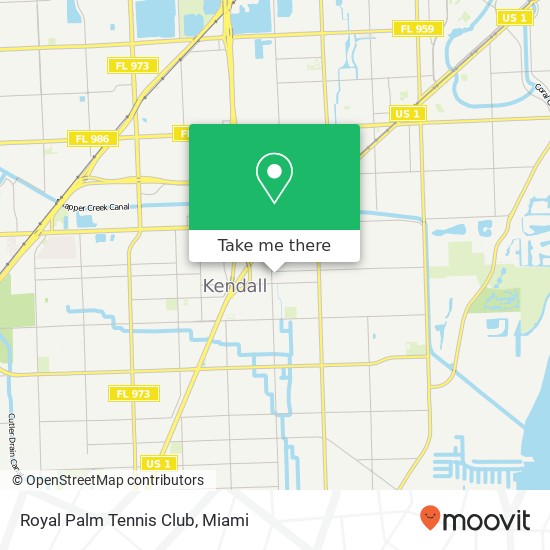 Royal Palm Tennis Club map