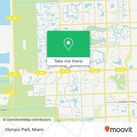 Mapa de Olympic Park