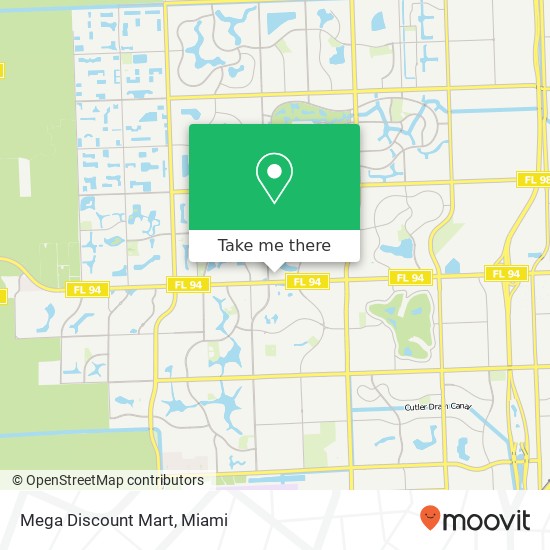 Mega Discount Mart map