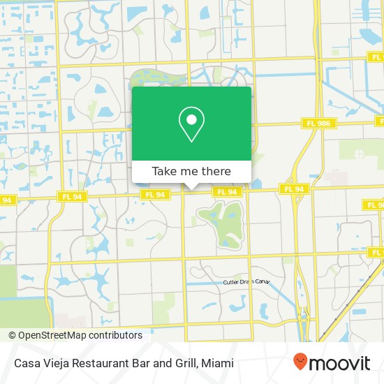 Mapa de Casa Vieja Restaurant Bar and Grill