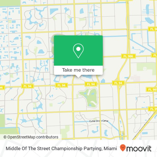 Mapa de Middle Of The Street Championship Partying