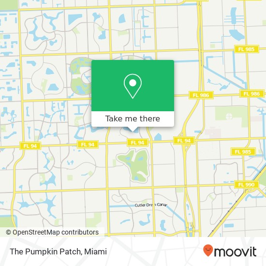 Mapa de The Pumpkin Patch