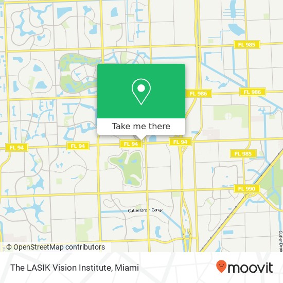 The LASIK Vision Institute map