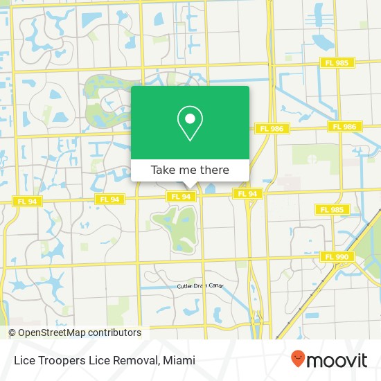 Lice Troopers Lice Removal map