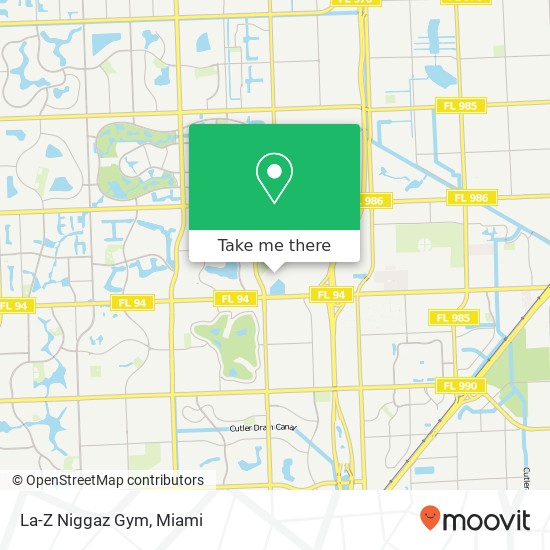 Mapa de La-Z Niggaz Gym