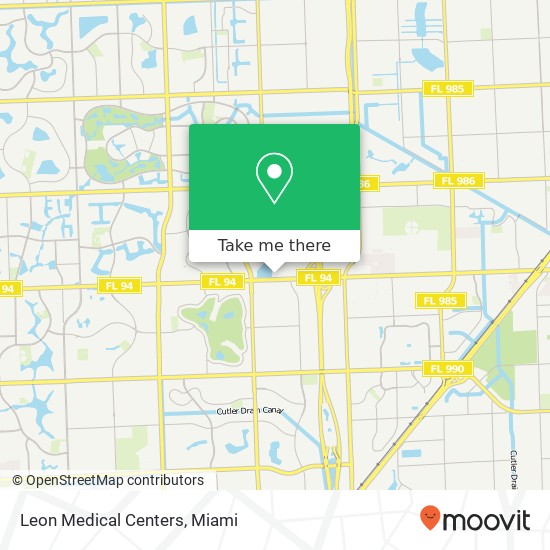 Leon Medical Centers map