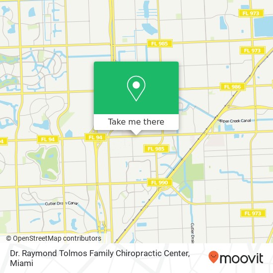 Dr. Raymond Tolmos Family Chiropractic Center map