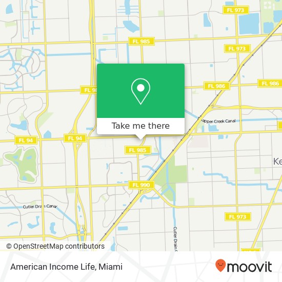 American Income Life map