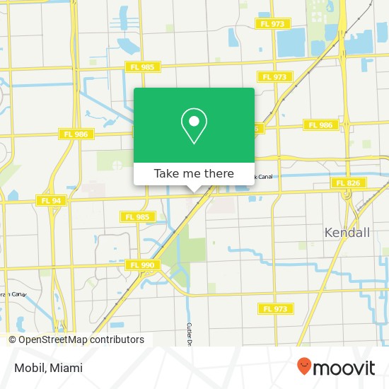 Mobil map