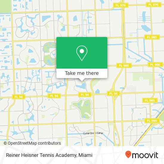 Mapa de Reiner Heisner Tennis Academy