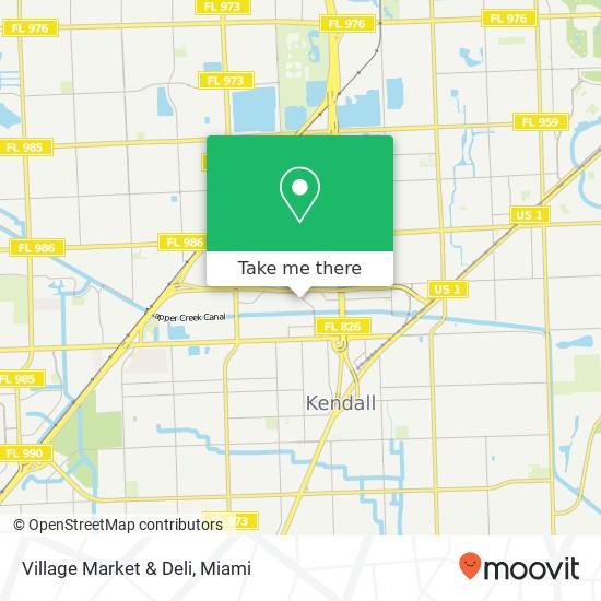 Mapa de Village Market & Deli