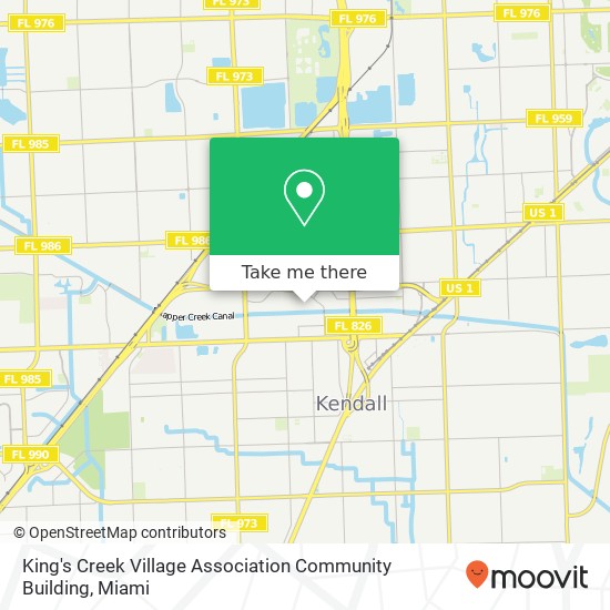 Mapa de King's Creek Village Association Community Building