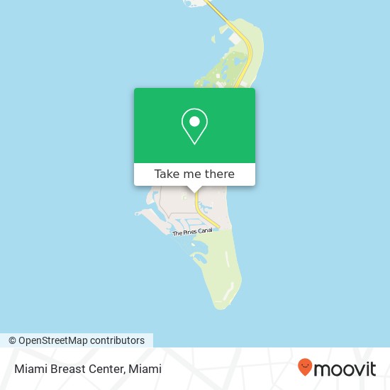Miami Breast Center map