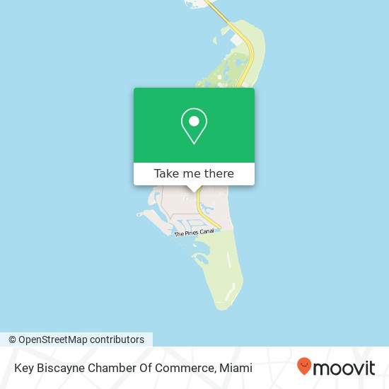 Mapa de Key Biscayne Chamber Of Commerce