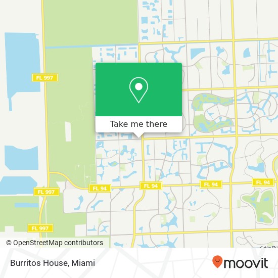 Burritos House map