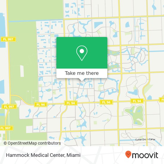 Hammock Medical Center map