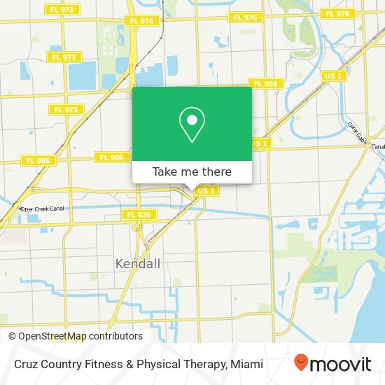 Cruz Country Fitness & Physical Therapy map