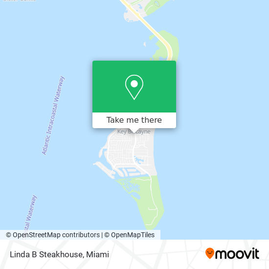 Linda B Steakhouse map