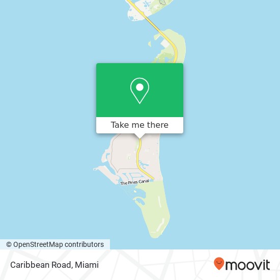 Caribbean Road map