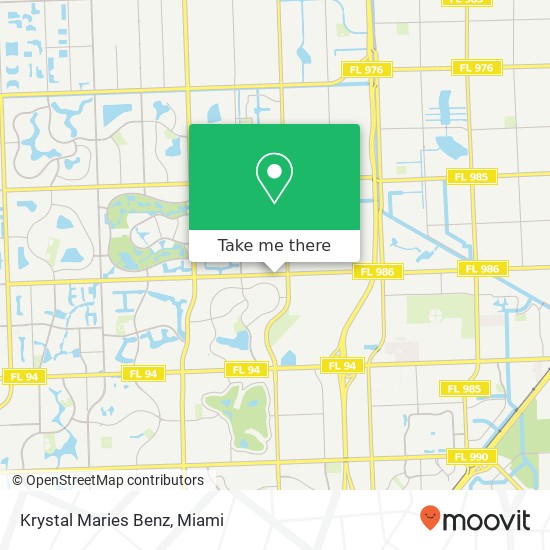 Krystal Maries Benz map