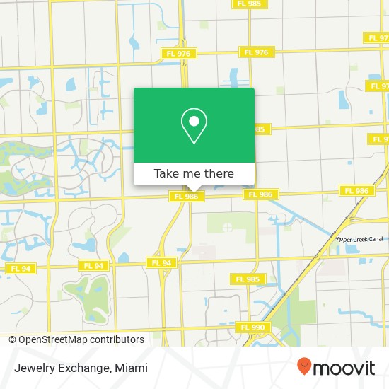 Mapa de Jewelry Exchange