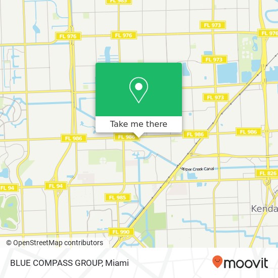 BLUE COMPASS GROUP map