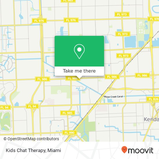 Mapa de Kids Chat Therapy