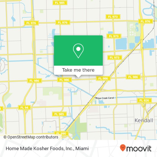 Home Made Kosher Foods, Inc. map